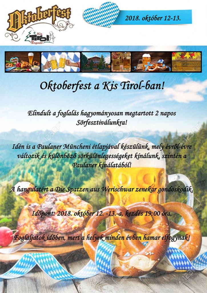 Oktoberfest a Kis Tirolban
